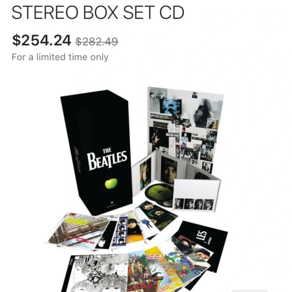 Beatles CD Box Set - Picture 5 of 5